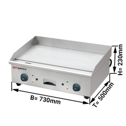 Plancha eléctrica de 0,73 m
