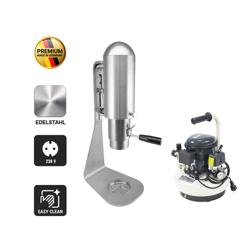 Máquina para helado tipo espagueti UNICA con extrusor de espagueti con tapa - de sobremesa - acero inoxidable - con compresor - neumática - regulador de velocidad - profesional