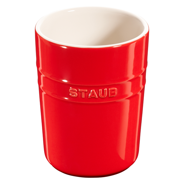 PRAF | CERAMIQUE - Suport pentru ustensile - Ø 110mm - ceramica - rosu visiniu 