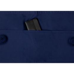 (6 pezzi) KARLOWSKY | Mezzo grembiule Basic con tasche - Blu marino