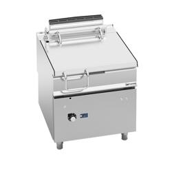 Gasdriven lutande stekpanna – 80 liter – 20 kW – med motor