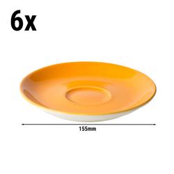 (6 pièces) BART COLOUR CAFE - Tasse à cappuccino - Ø 155mm - Orange	