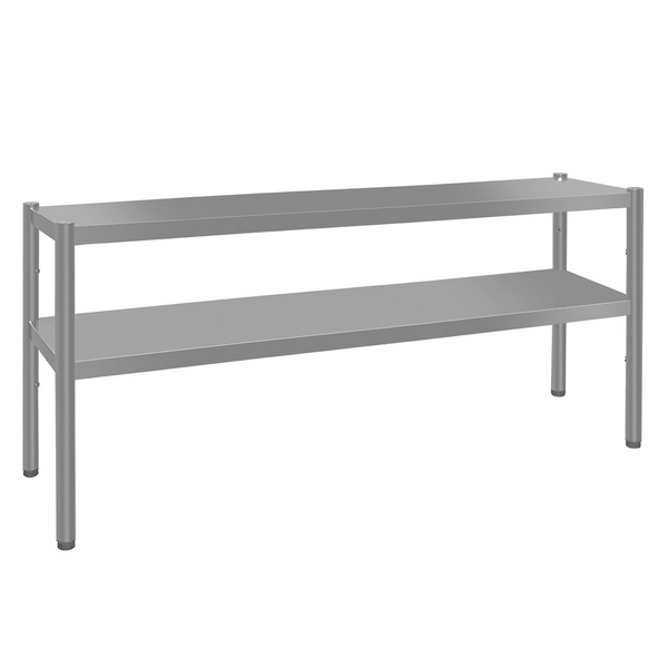 Półka nadstawna ECO - 2000x370 mm - z 2 piętrami - wysokość 0,7 m	
