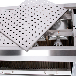 Salamandra/ Horno pita PRO - 0,97 m - con 4 resistencias