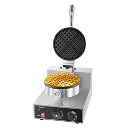 Plancha para gofres simple - Forma: Redonda