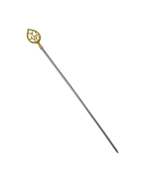 (50 pièces) Brochettes pour grill / brochettes à viande – şiş long à motif