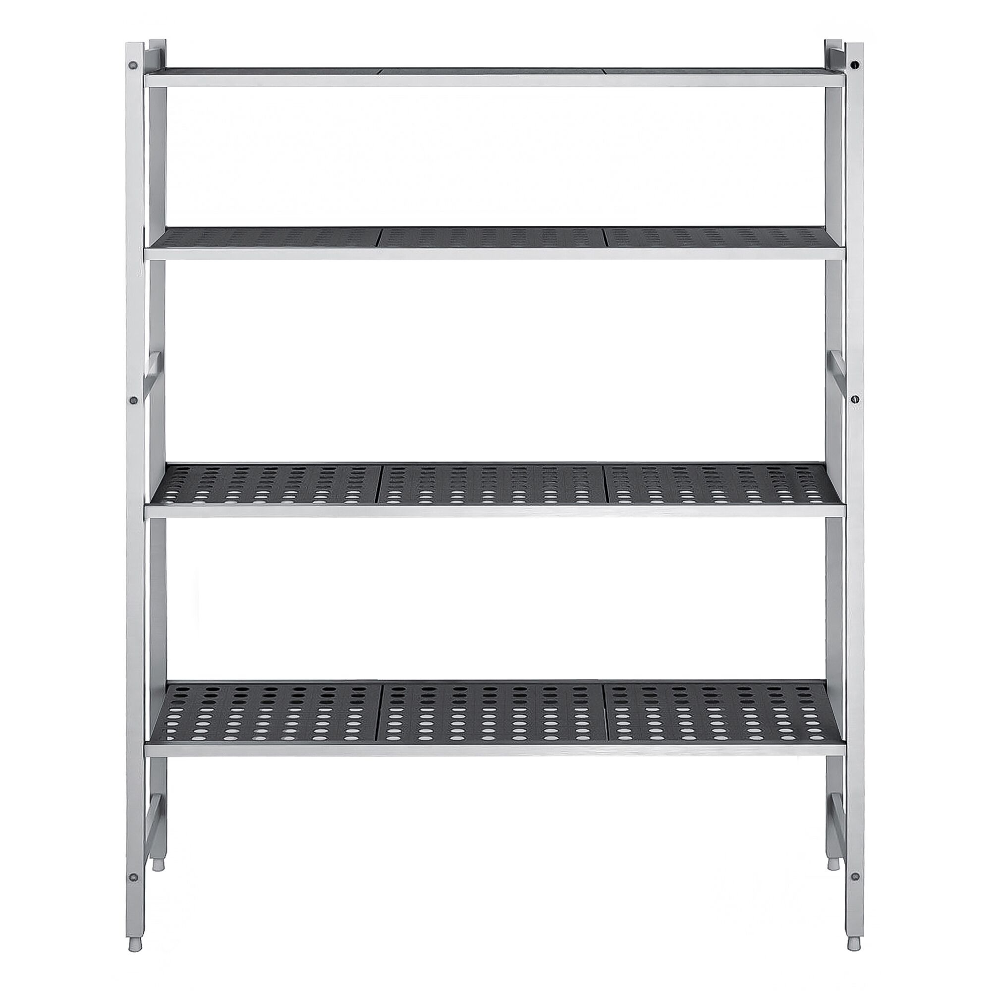 Étagère de base en aluminium - 1740 x 1800 mm - Capacité de charge : 900 kg