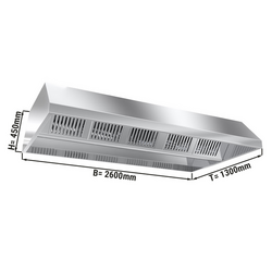 Loft emfang 2.6m - med filter og lampe