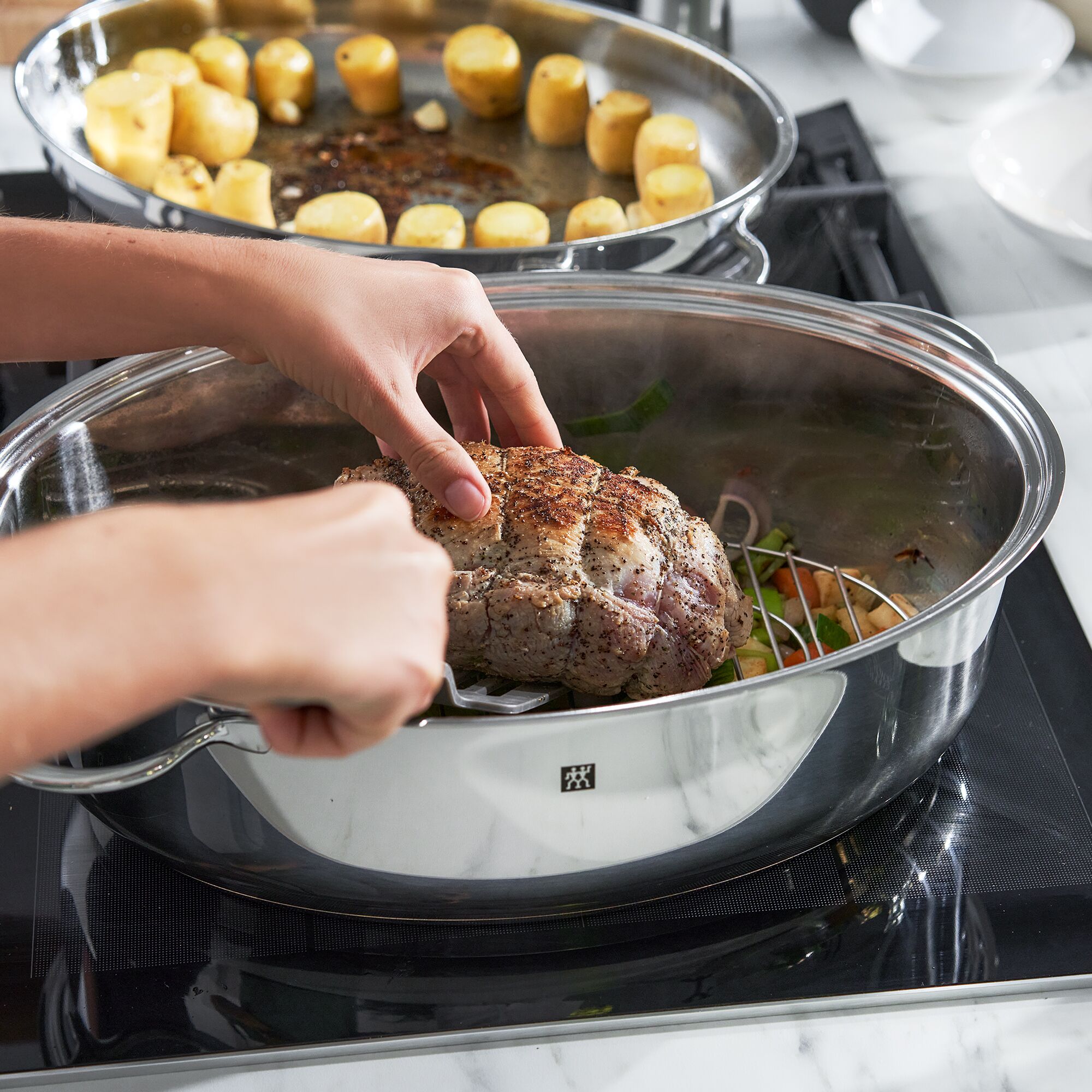 ZWILLING | PLUS - Rôti (ou Plat à rôtir) - 410mm - 8,5 L    