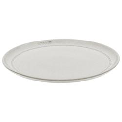 STAUB | DINING LINE - Piatto - piano - Ø 260mm - Ceramica - Tartufo bianco