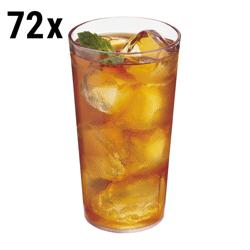 (72 szt.) CAMBRO | Colorware - Kubek do picia - 373 ml - teksturowana powierzchnia - przezroczysty	