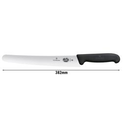 VICTORINOX | FIBROX - Brood- & banketbakkersmes met gekartelde rand - Mes: 260mm