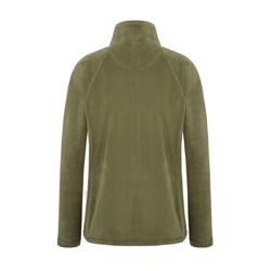 KARLOWSKY | Women's Workwear Fleece Jacket Warm‑Up – Moss Green - S - Recycled Polyester