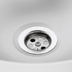 Handspoelbak - Roestvrij staal - met kniebediening (koud & warm water aansluiting)