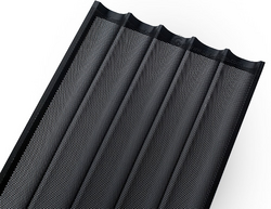 Tavă de copt baghete, din aluminiu, cu acoperire din teflon EN 400 x 600