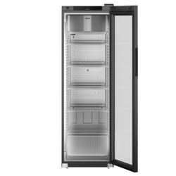 LIEBHERR | Frigorifero PERFECTION - 400 litri - Interno in plastica - con 1 porta in vetro - Nero
