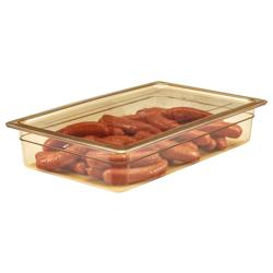 (6 pezzi) CAMBRO | H-PAN™ - Coperchi piatti GN resistenti al calore 1/1 - Ambra