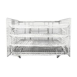 Frituurmand - 303x350x(H)246mm - RVS | met hittebestendige handgreep - passend voor EHFDY & EHFMY