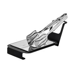 (3 szt.) Podstawka pod łyżkę - Stal nierdzewna - Prostokątna - 60x120x80mm