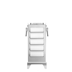 Filtru portabil pentru ulei de prăjit cu baterie - 50 litri/minut - pentru friteuze de max. 20 litri
