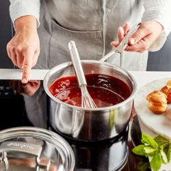 DEMEYERE | Industry 5 Saucepan with Handle – Ø180 mm, Without Lid – 18/10 Stainless Steel – Induction Ready