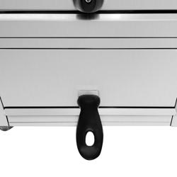 міні-піч для піци (електрична) - 1,75 кВт - 475x560 мм - 2x Ø 33 см - для піци Ø 33 см - до 300 °C - механічне керування