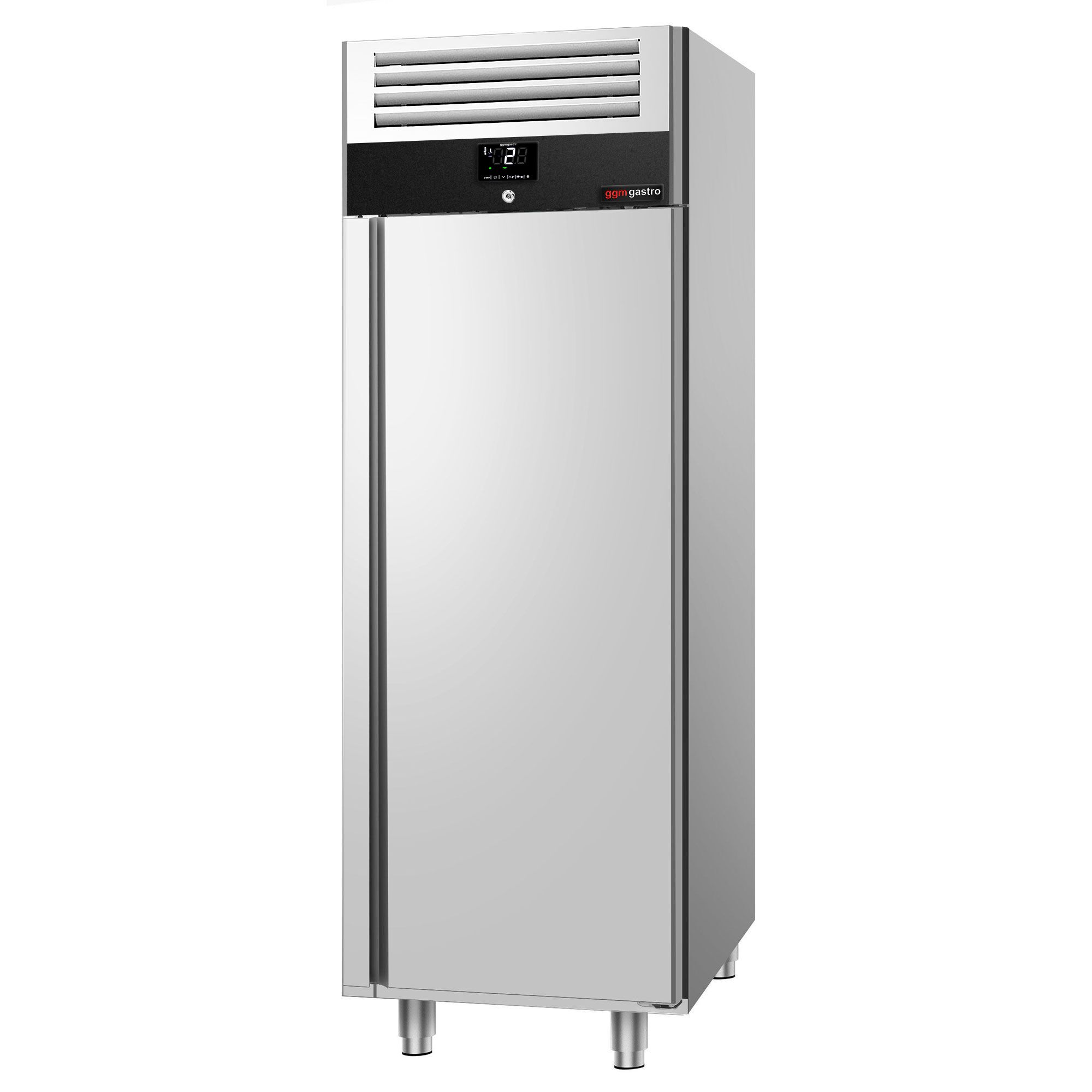 Armoire réfrigérée positive Inox AISI 304 PREMIUM - GN 2/1 - 600 L - avec 1 porte
