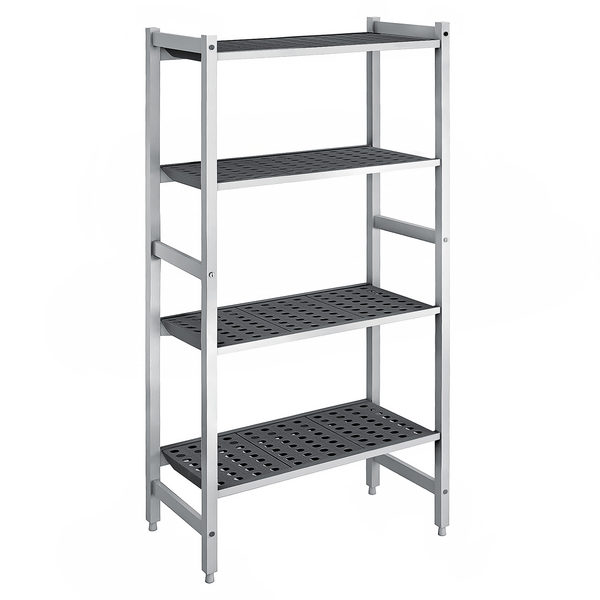 Rafturi de bază din aluminiu - 660 x 1800 mm