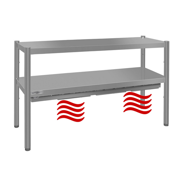 Warmtebrug ECO - 1400x370mm - met 2 planken - Hoogte: 725mm