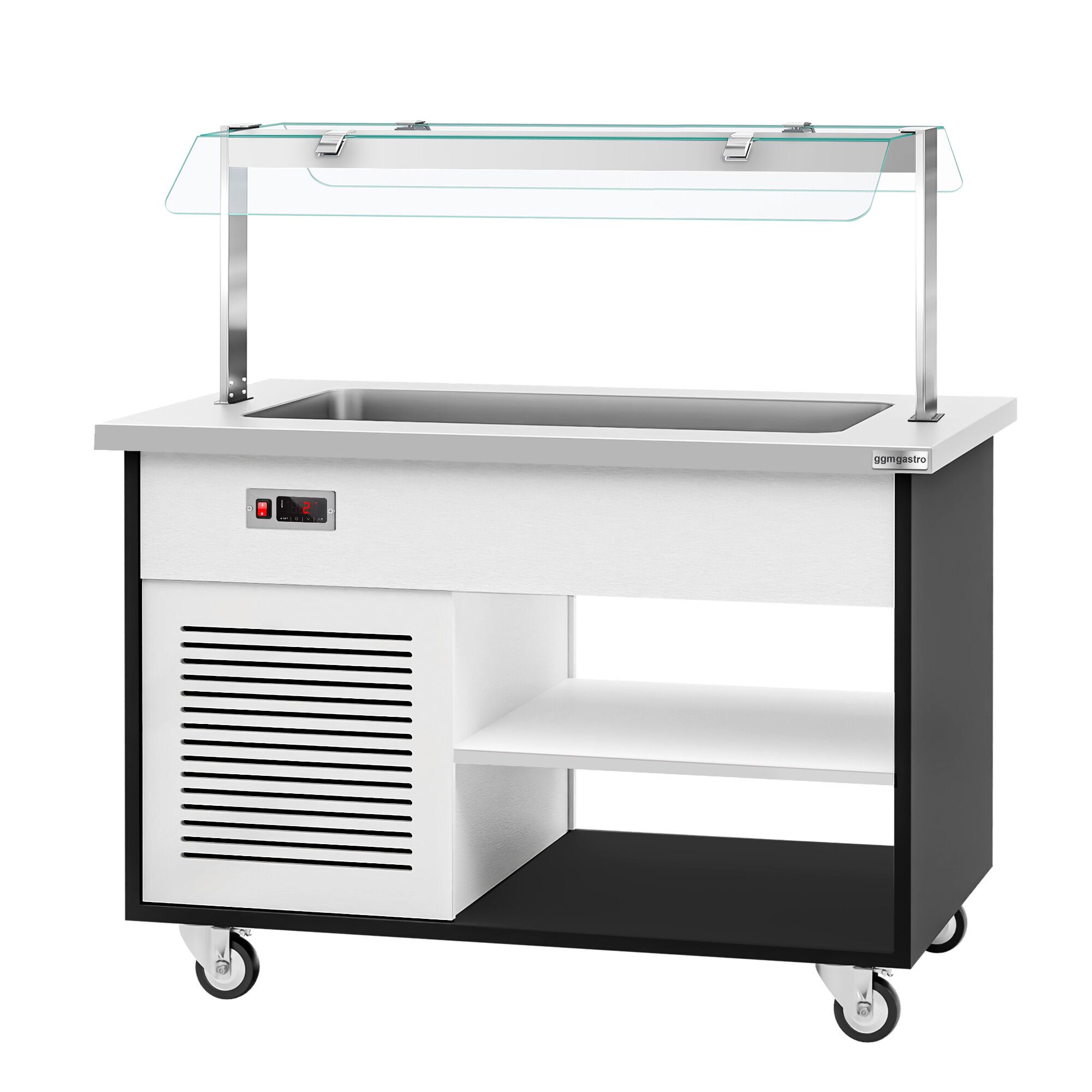 Buffet réfrigéré DANZIG - 1300mm - 3 bacs GN 1/1
