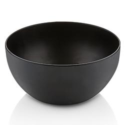(3 pz) Ciotola - Acciaio inox verniciato a polvere - 170x170x85mm - Nero