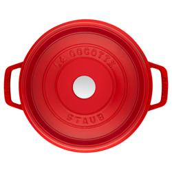 STAUB | LA COCOTTE - Kookpot - Ø 240mm - Gietijzer - Kersenrood