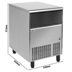 Eiswürfelbereiter - Zylinder - Zylinder- 132 kg/ 24 h