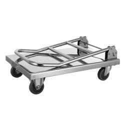 Chariot de transport – 515 × 820 mm – avec 1 plateau – Pliable