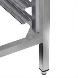 Commercial Combi Oven Base Frame - 710x630x1000mm - 8x GN 1/1 - Stainless Steel - for KB511 & KB1011