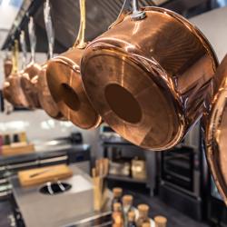 Frying Pan - Copper Tri-Ply - Ø 240mm - Height: 50mm - suitable for gas, ceramic and electric (not induction)