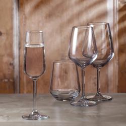 (6 sztuk) Szklanka uniwersalna – ALLEGRA – 425 ml – przezroczysta