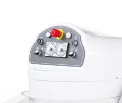 Professional Spiral Dough Mixer PREMIUM – 80 kg - Fixed Bowl - 1 Motor - 2 Speeds - Clear Lid - 400V 3 Phase