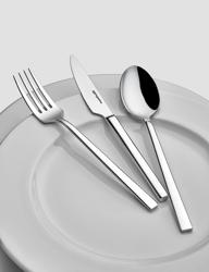 (12 pieces) Giancarlo Catering Dessert Spoon Set – 18/10 Stainless Steel - 16.4 cm - Mirror Finish