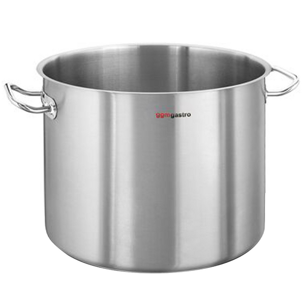 Jumbo soeppan - Ø 360mm - Hoogte: 360mm - Roestvrij staal