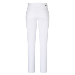 Karlowsky - calça feminina de 5 bolsos - branca - tamanho: 38