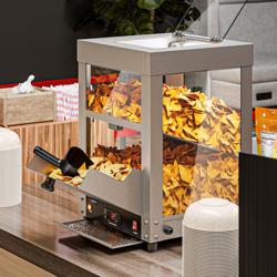 Calentador de nachos [Profesional] - 300W - Acero inoxidable