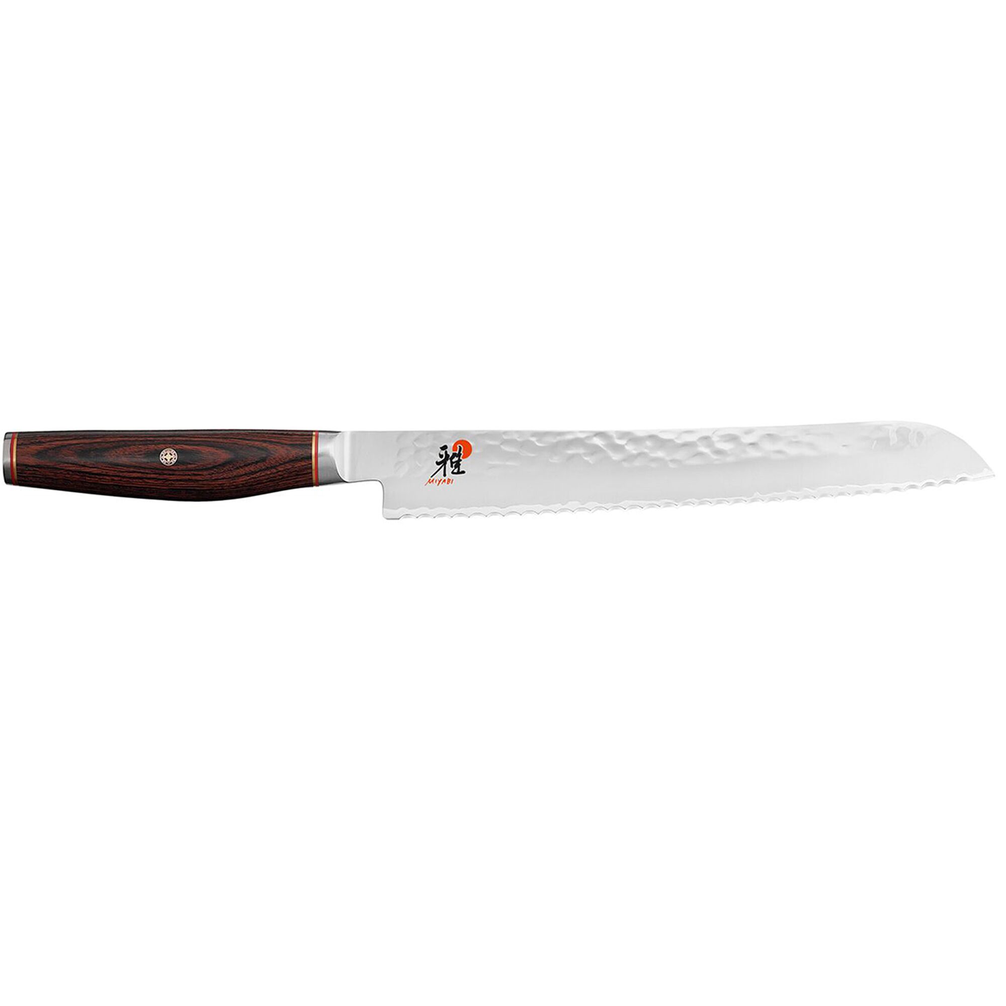 MIYABI | 6000 MCT - Couteau à pain - avec lame dentelée - Lame: 230 mm