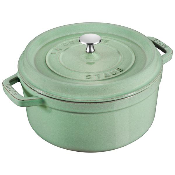 STAUB | LA COCOTTE - Kookpot - Ø 180mm - Gietijzer - Saliegroen