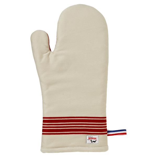 (2) STAUB | Oven Gloves Set – Cherry Red - Cotton - 350×190 mm - Heat Resistant 300°C
