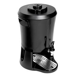 Macchina da caffè con filtro - 2x 5 litri - 9 kW - con 2 bracci di erogazione e distributore di acqua calda - incl. contenitore thermos