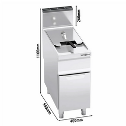 Fritadeira a gás - 20 litros (17,5 kW)