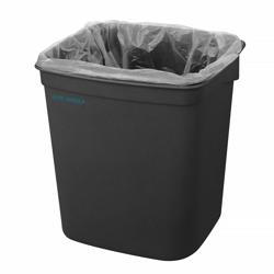 AIR-WOLF | Kosz na odpady higieniczne z pokrywą – 8 litrów – tworzywo ABS – antracytowy