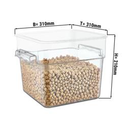 Gastronorm Food Storage Container - Plastic - 11.4 litres - Height: 210mm
