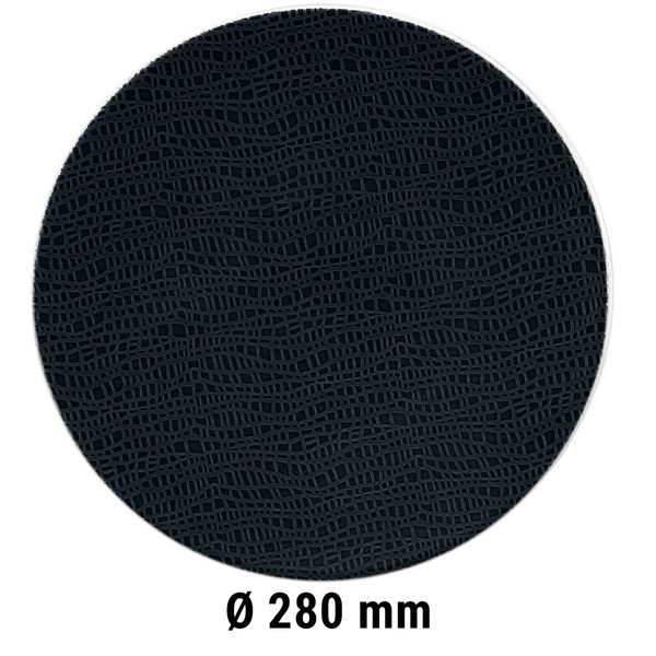 (6 adet) SELTMANN WEIDEN | Coupe tabak - düz - Ø 280 mm - Siyah